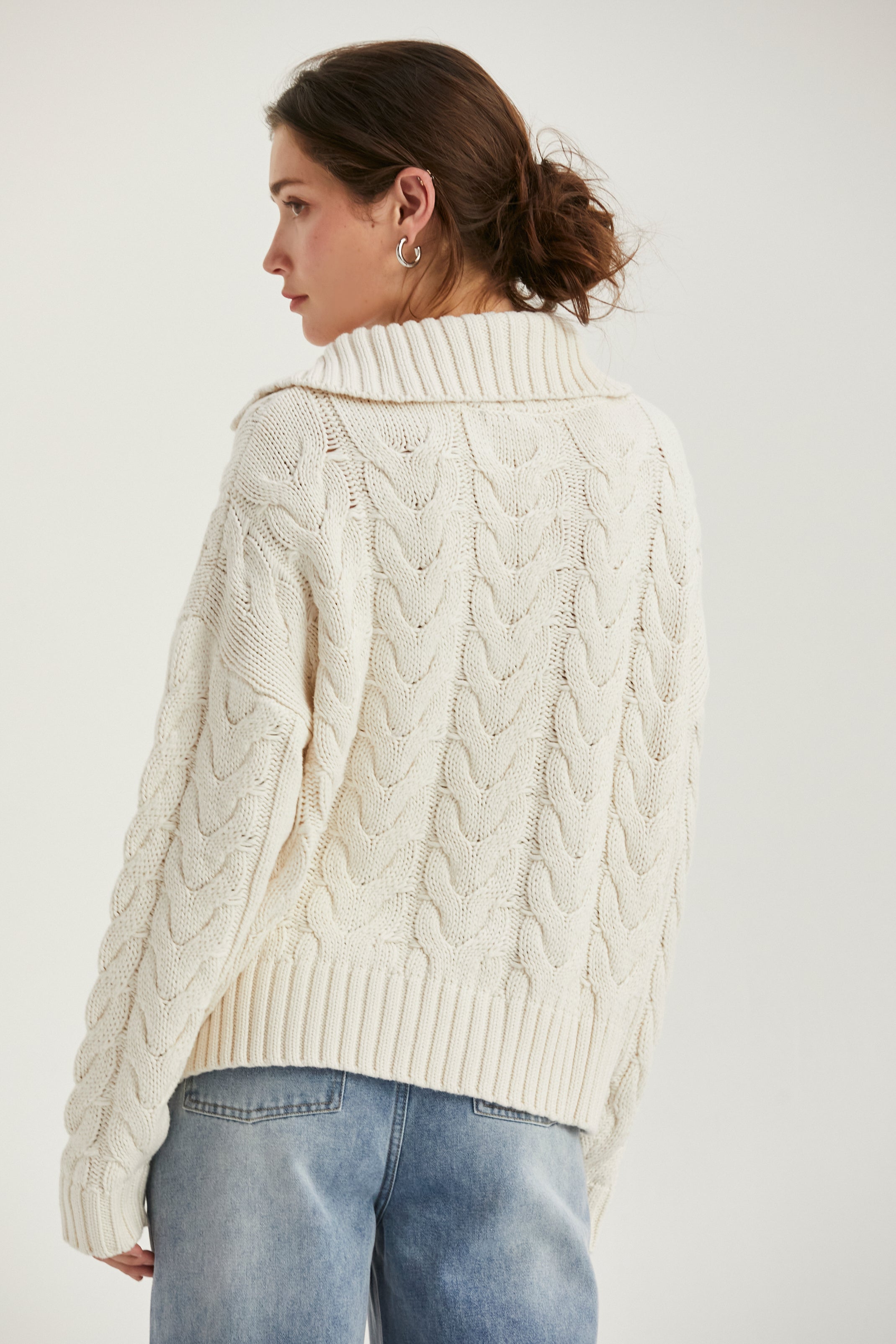 Pretzel Knit Sweater