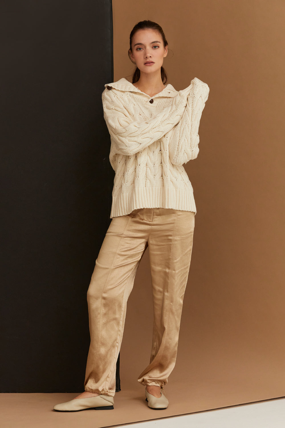 Pretzel Knit Sweater