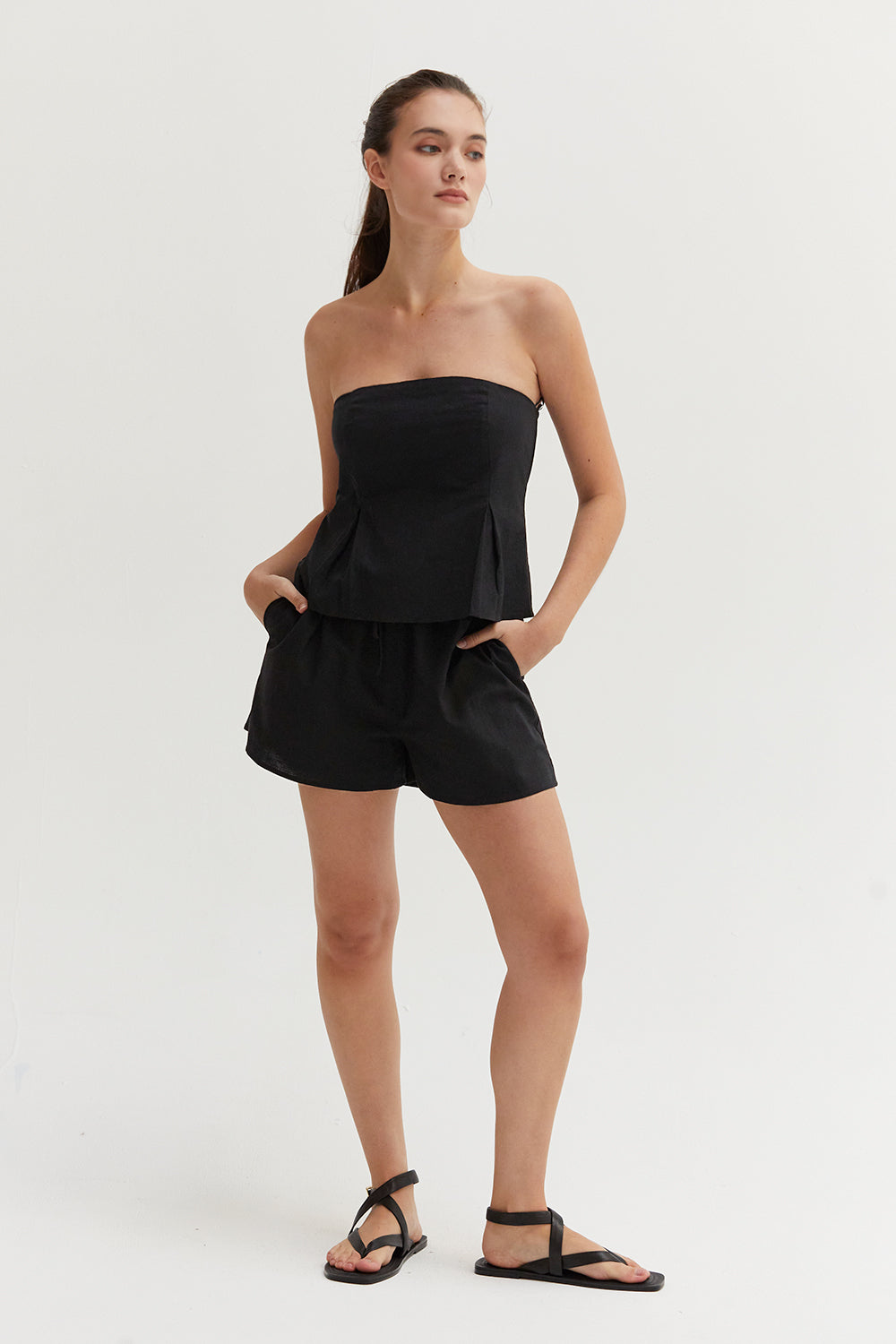 Linen Tube Top