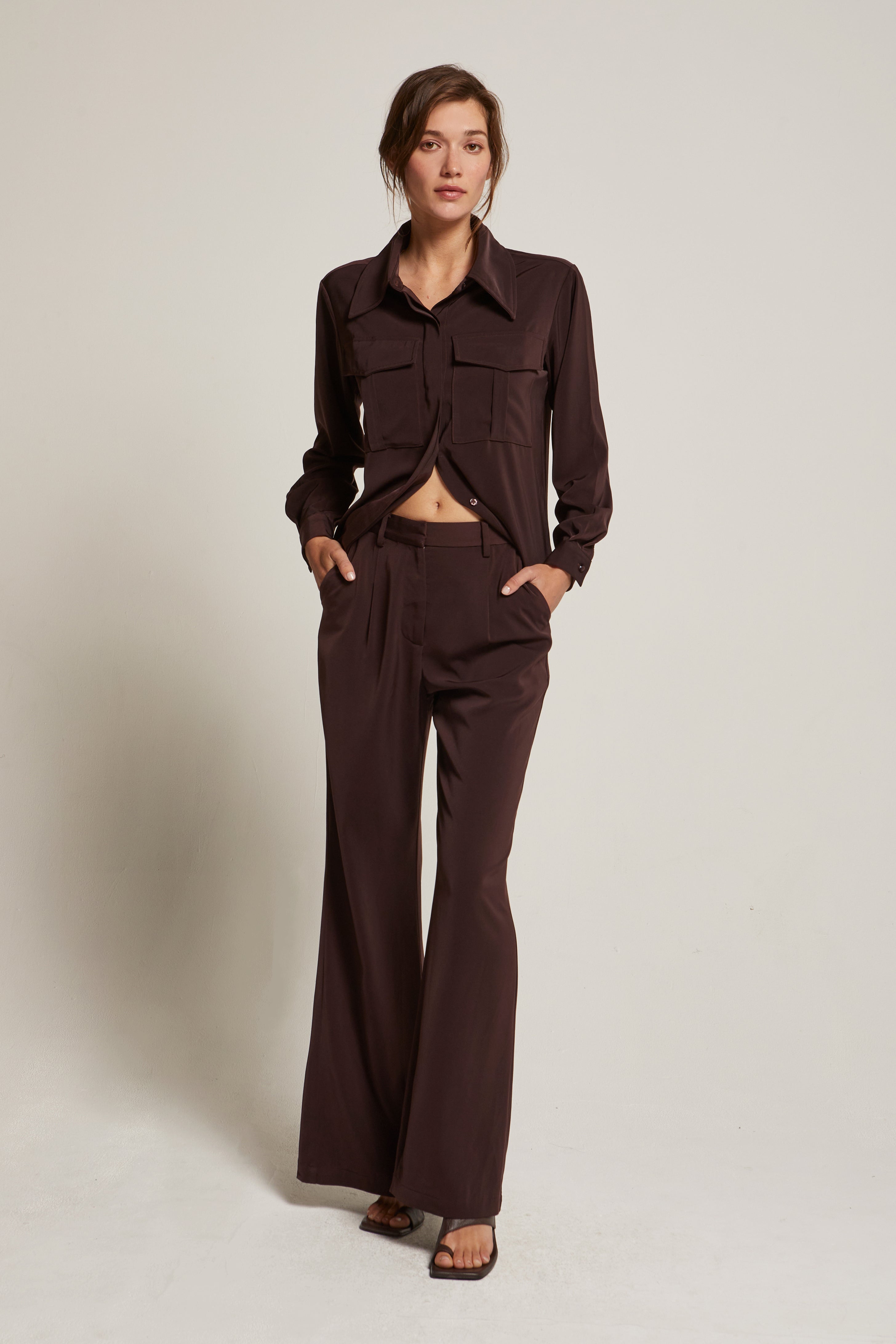 Cargo Button Up Shirt
