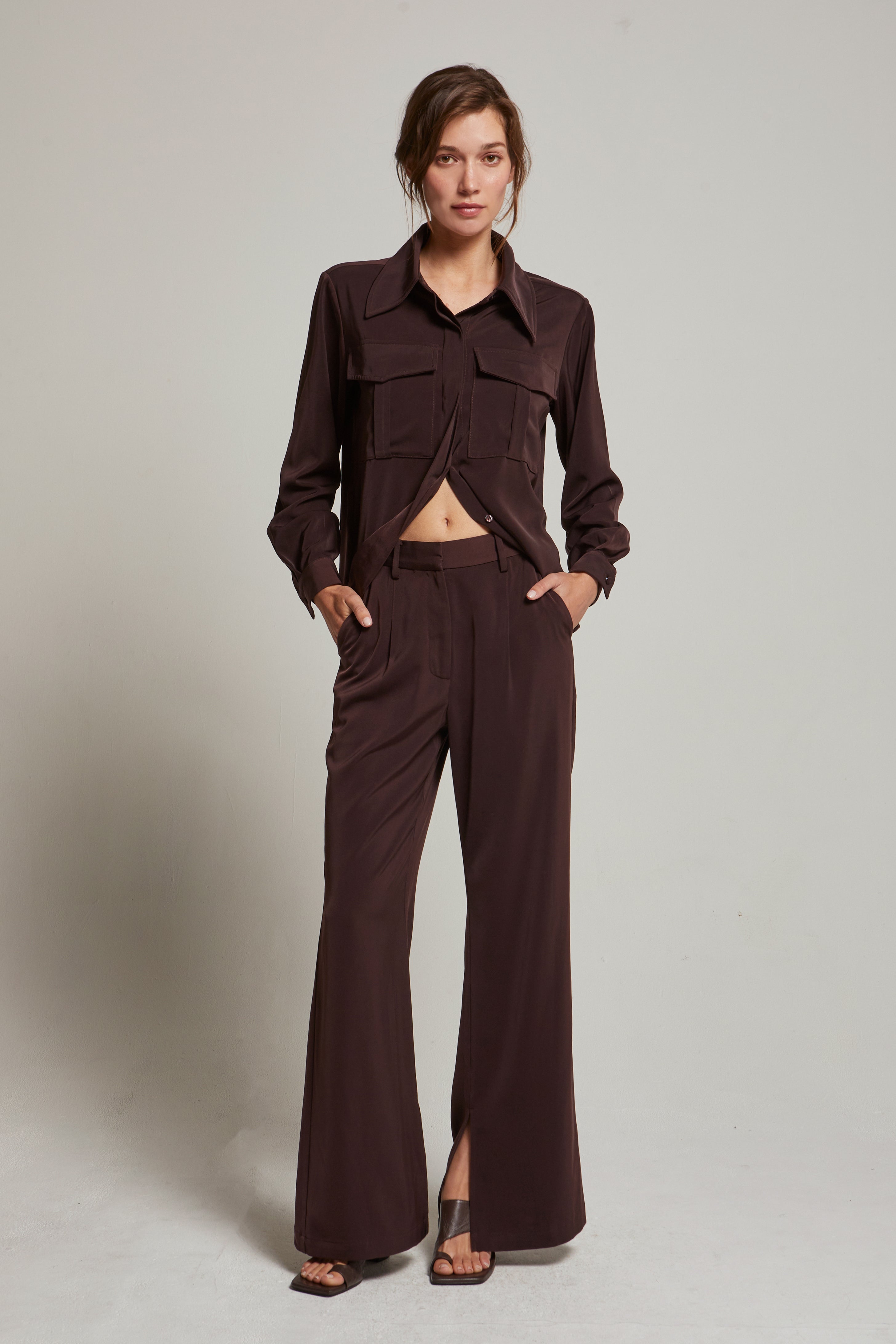 Cargo Button Up Shirt