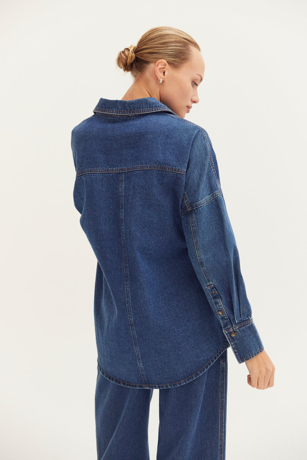 Denim Button Up Shirt