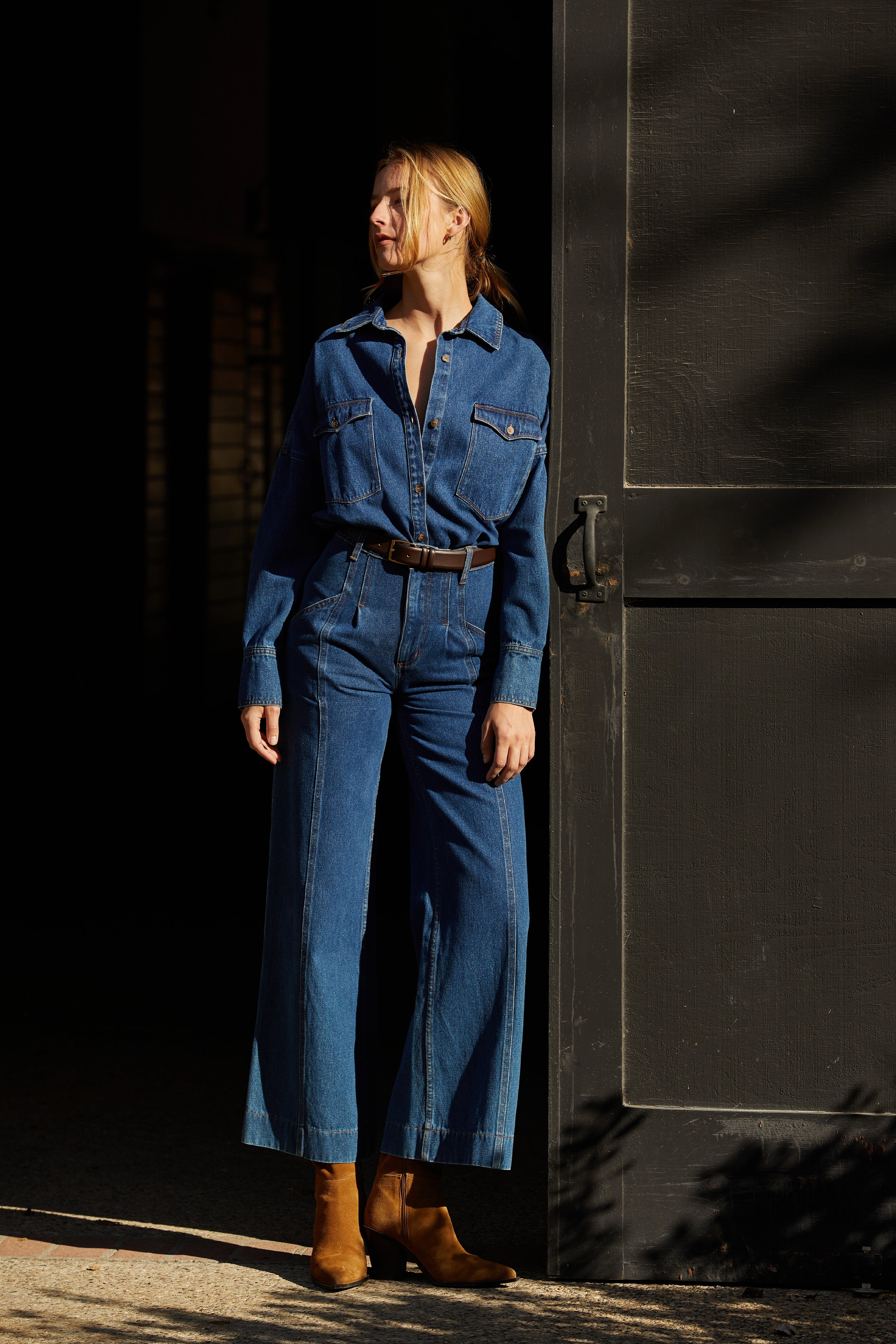 Denim Button Up Shirt