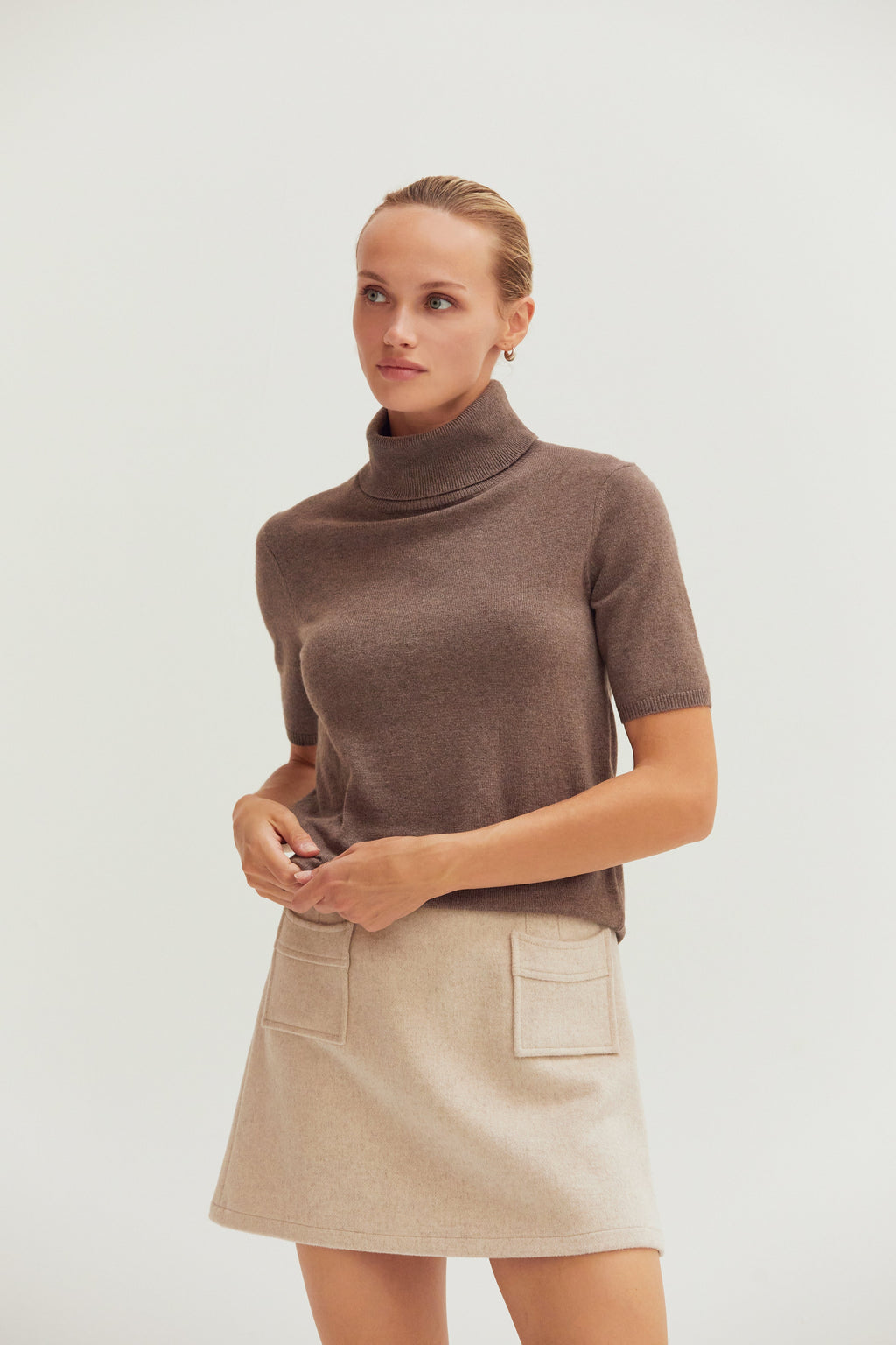 Turtleneck Sweater Top