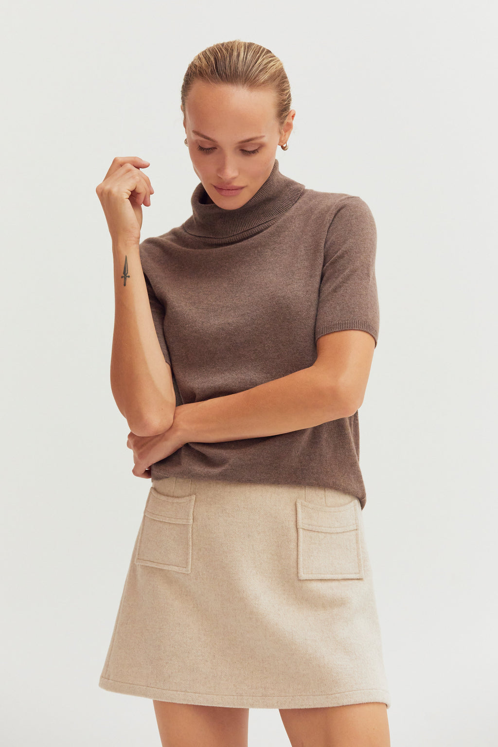 Turtleneck Sweater Top