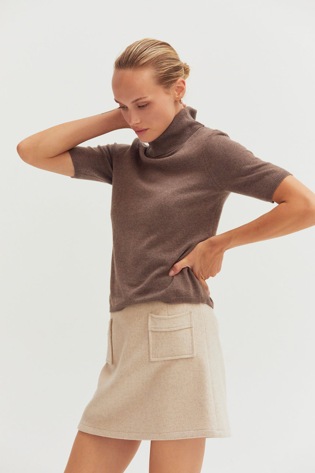 Turtleneck Sweater Top