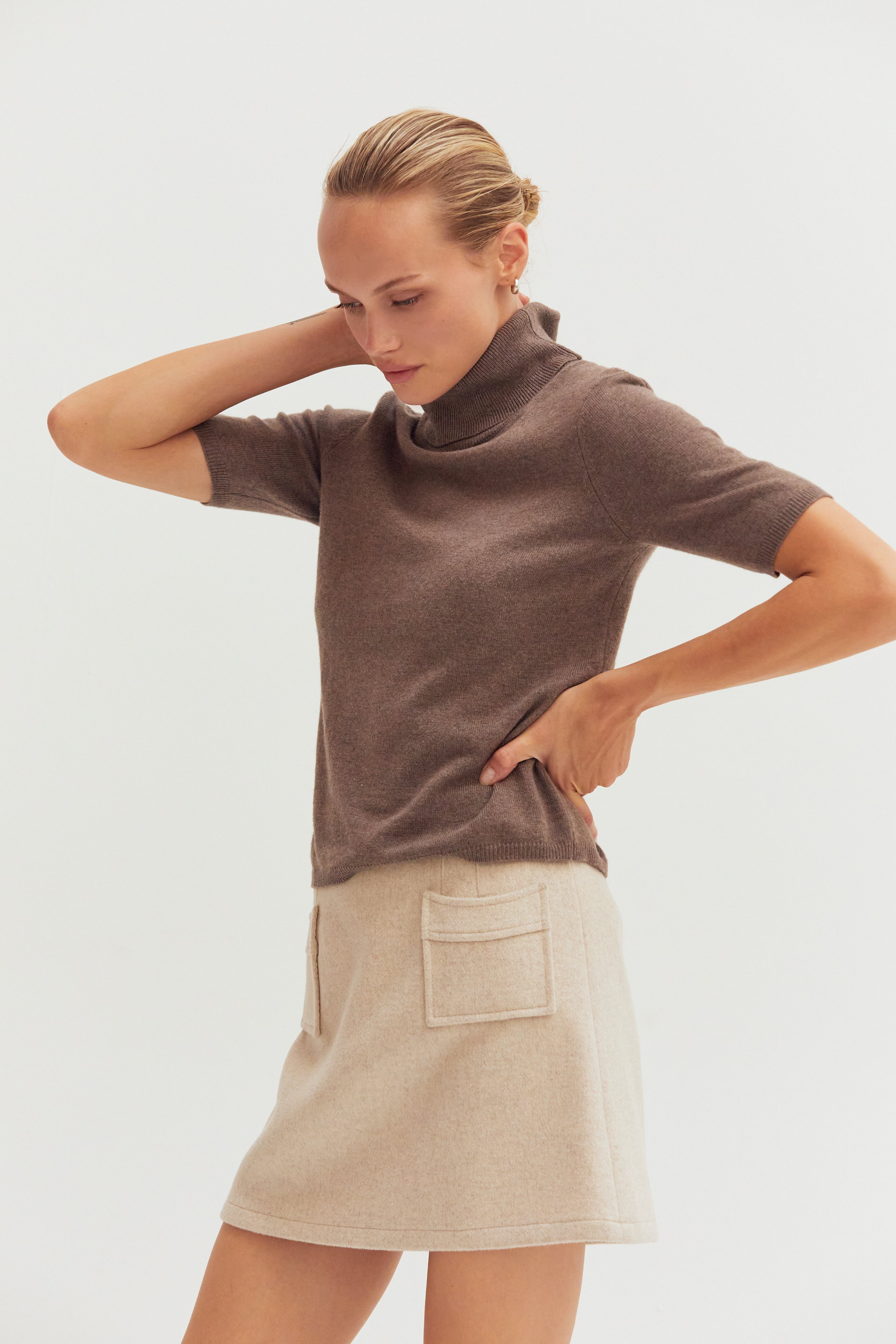 Turtleneck Sweater Top