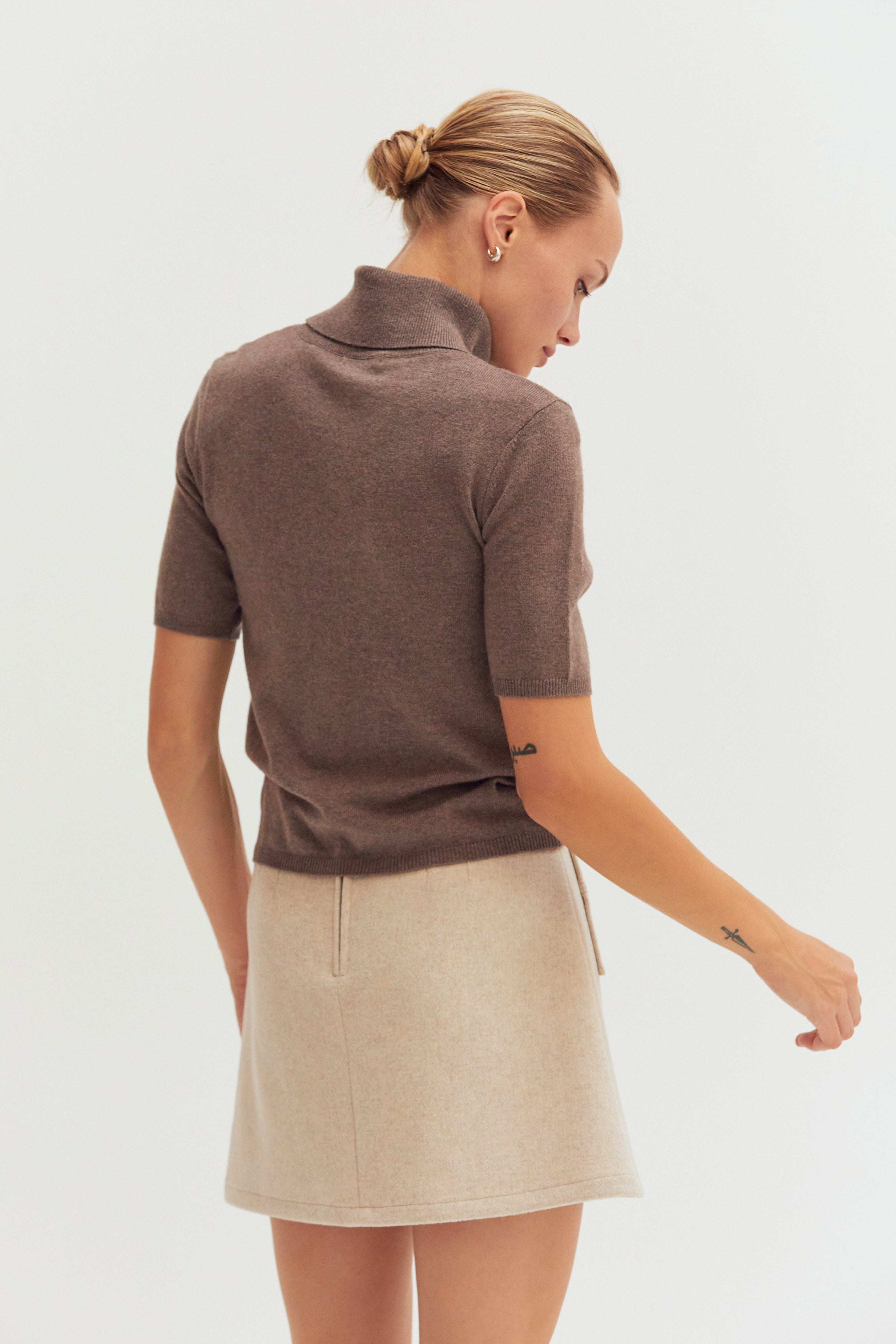 Turtleneck Sweater Top