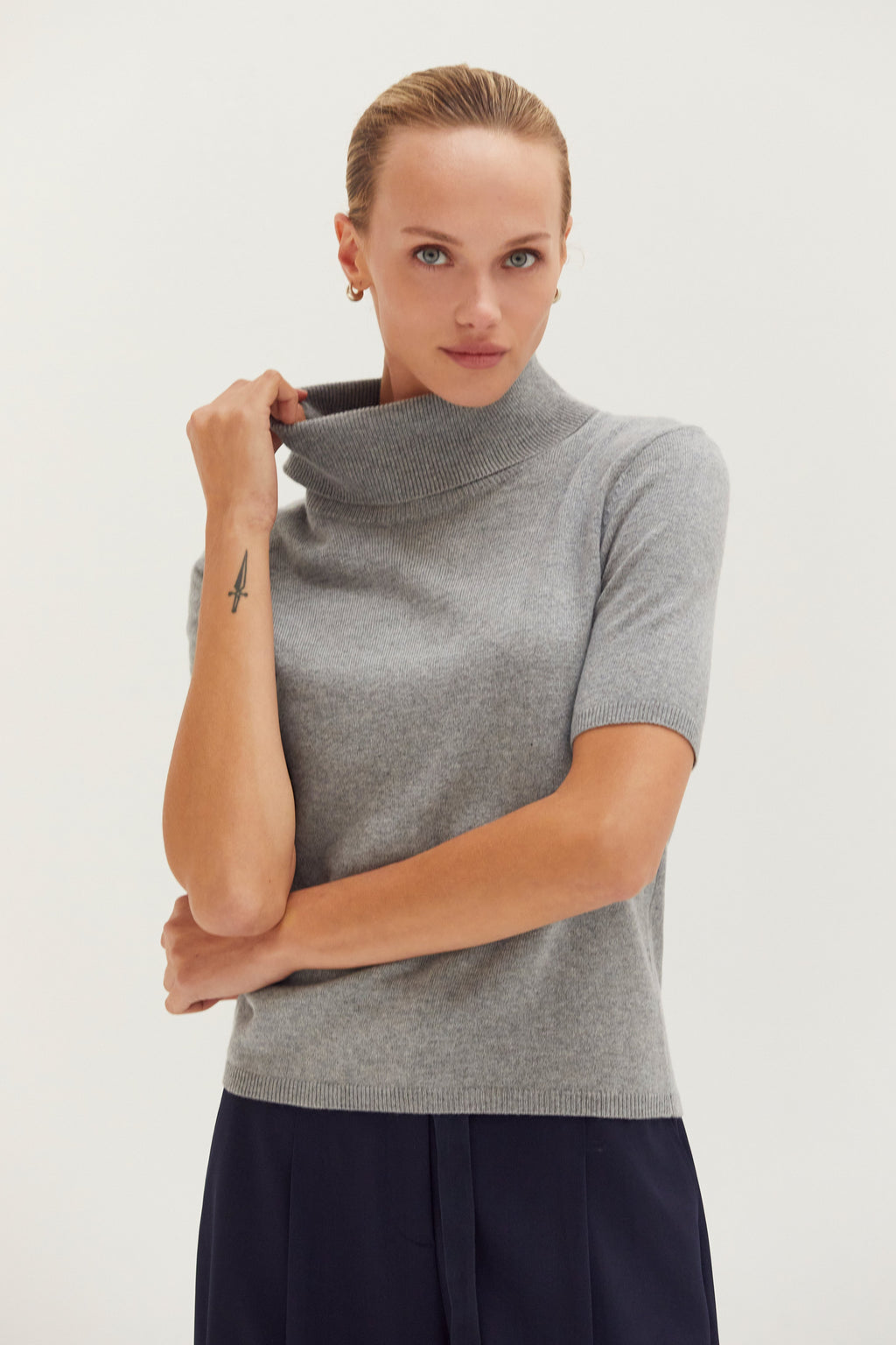 Turtleneck Sweater Top