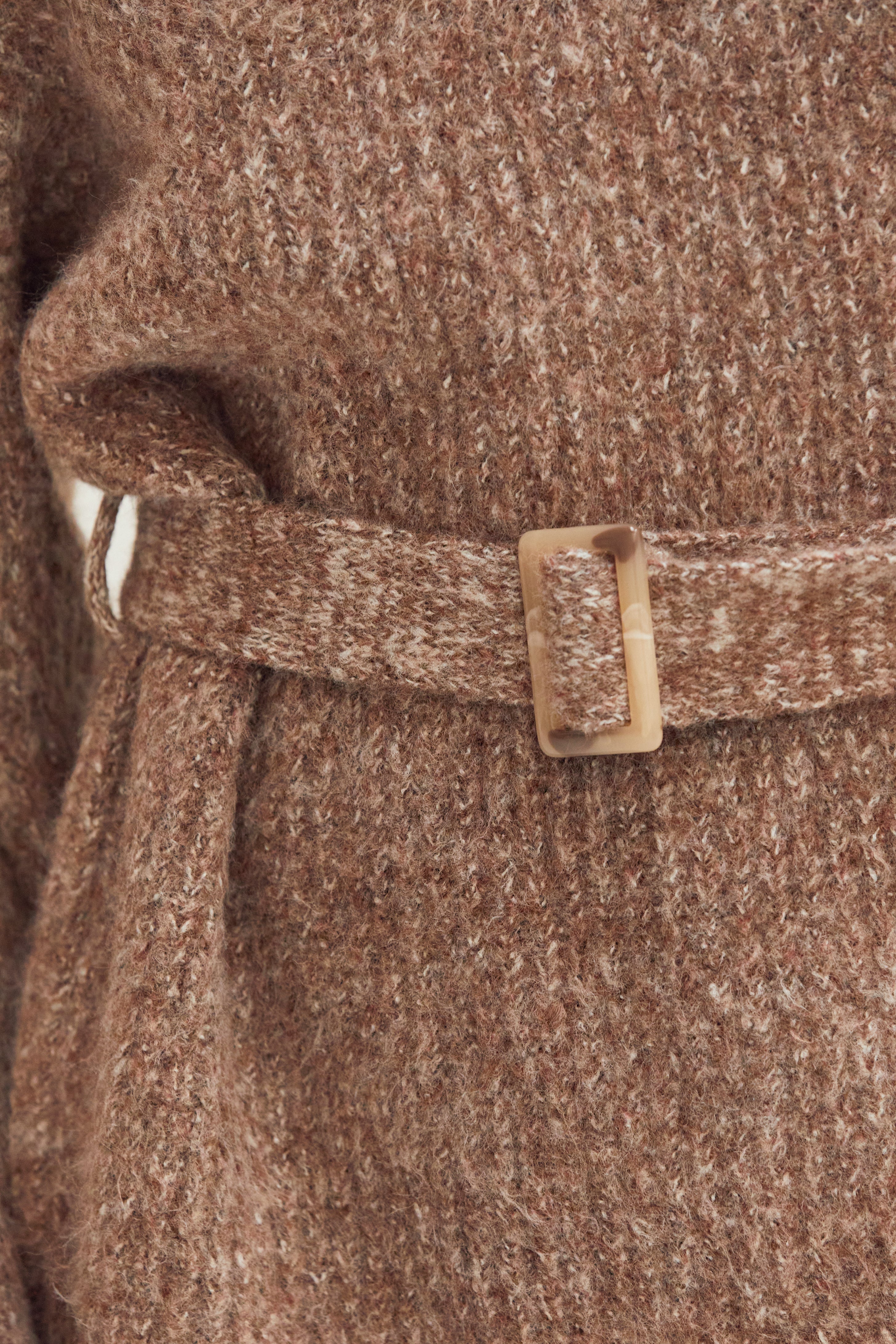 Belted Tunic Sweater