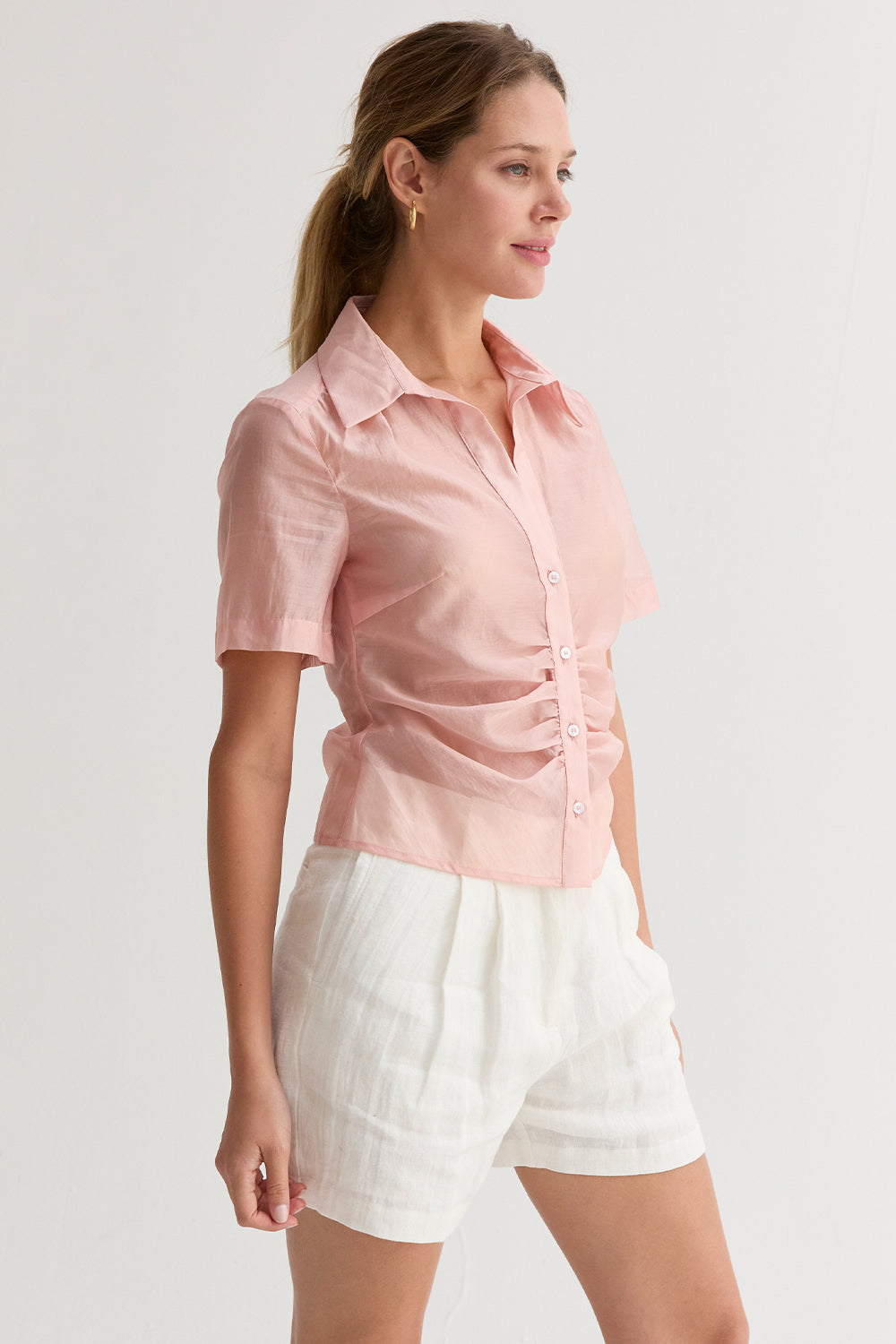 Tencel Button Up Shirt