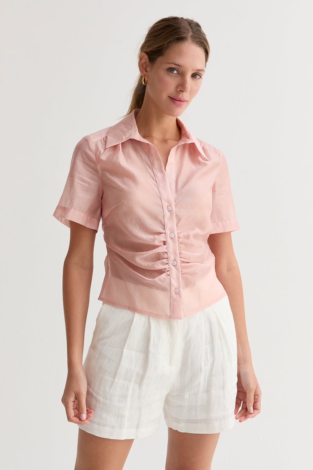Tencel Button Up Shirt