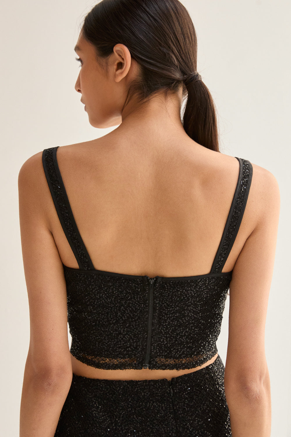 Beaded Crop Top